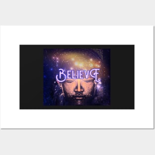 Believe In Buddha Posters and Art